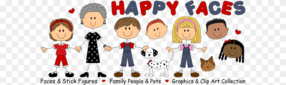 Stick Figure Family Jpg Royalty Happy Faces Stick Figures, Baby, Person, People, Publication Free Png