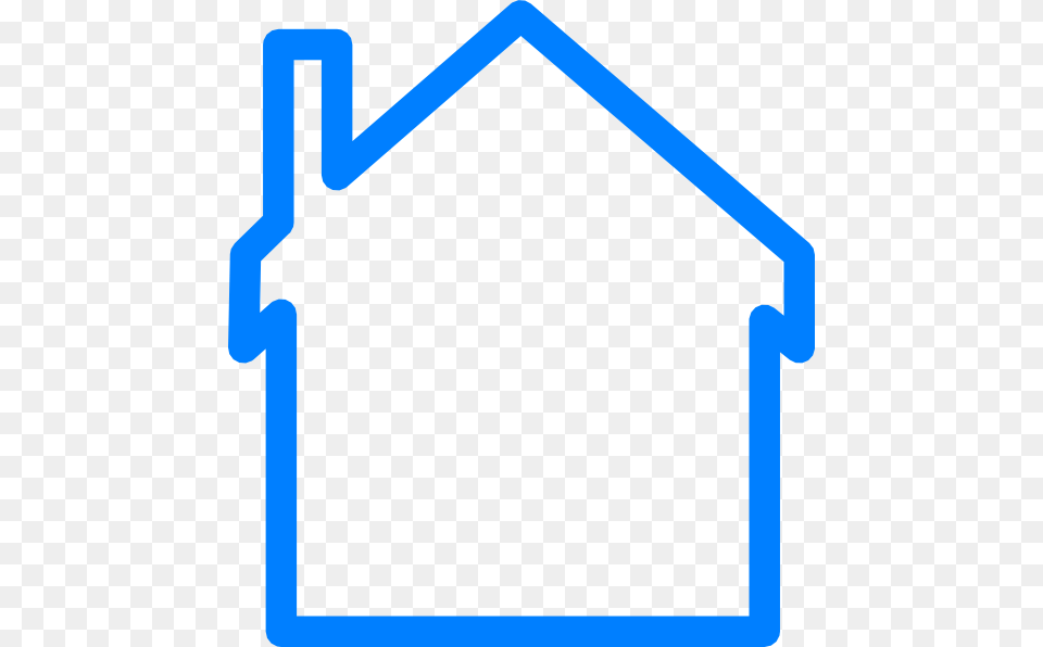 Stick Figure House Blue House Outline, Envelope, Outdoors Png Image
