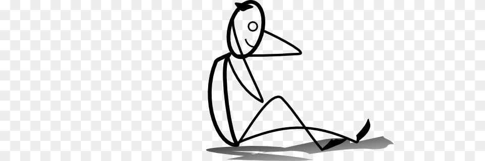 Stick Figure Sit Up Clip Art, Animal, Kangaroo, Mammal Free Png