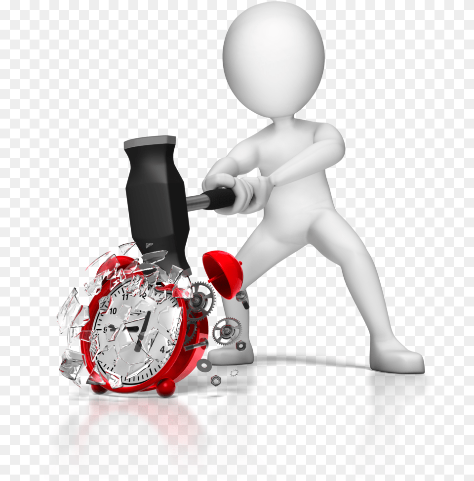 Stick Figure Time, Alarm Clock, Clock, Baby, Person Png