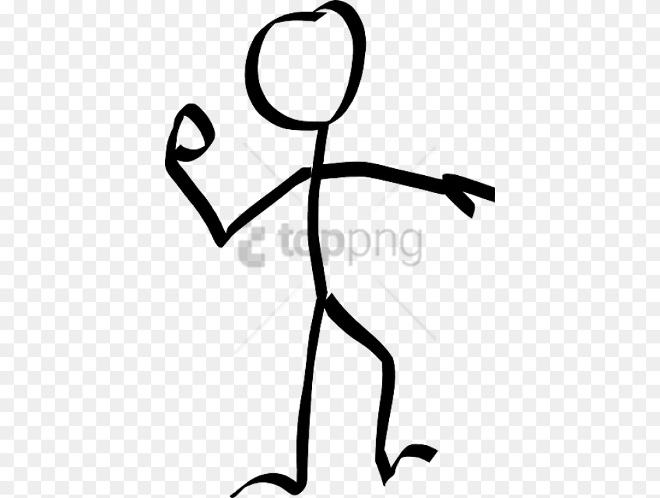 Stick Figure Transparent Background Stick Figure Throwing A Ball, Bow, Weapon, Flower, Plant Png