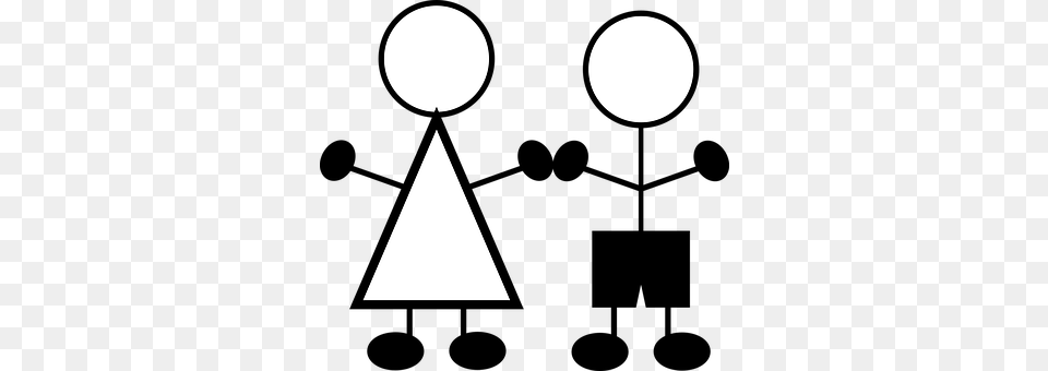 Stick Figures Lighting, Triangle, Astronomy, Moon Png Image