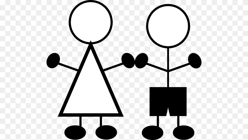 Stick Figures Boy And Girl Free Png