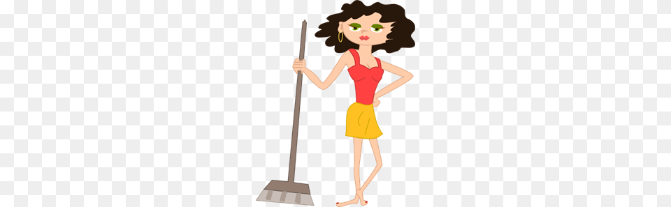 Stick Images Icon Cliparts, Cleaning, Person, Child, Female Free Transparent Png