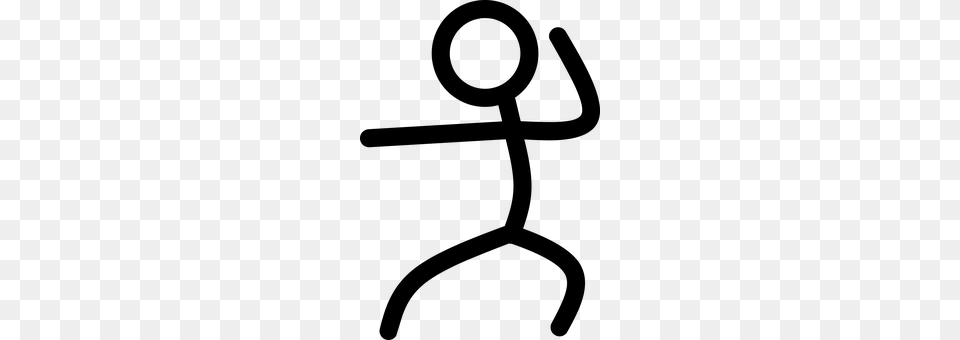 Stick Man Gray Png Image