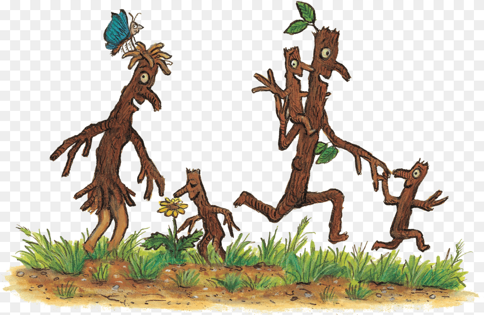 Stick Man Julia Donaldson Clipart Stick Man Book Family, Plant, Tree, Vegetation, Wood Free Transparent Png