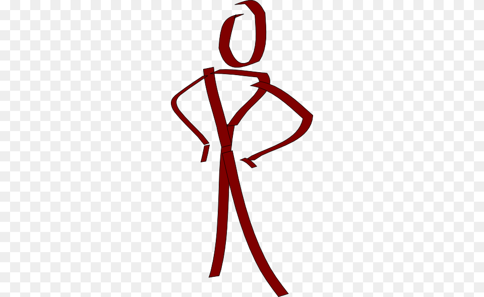 Stick Person Standing Clipart, Accessories, Bow, Formal Wear, Tie Png Image