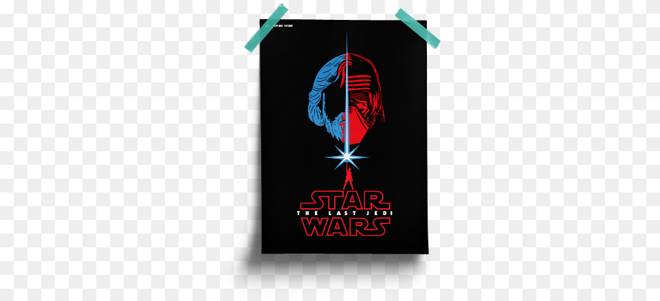 Stick This Star Wars Last Jedi Poster On Your Wall Contra S Power Up, Advertisement, Adult, Male, Man Free Transparent Png