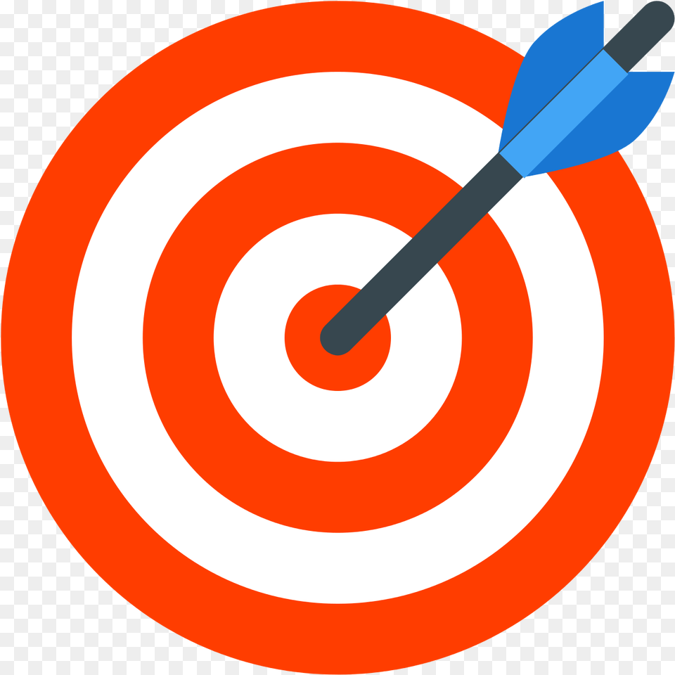 Stick To Your Goals Target Icon, Game, Darts Free Png Download