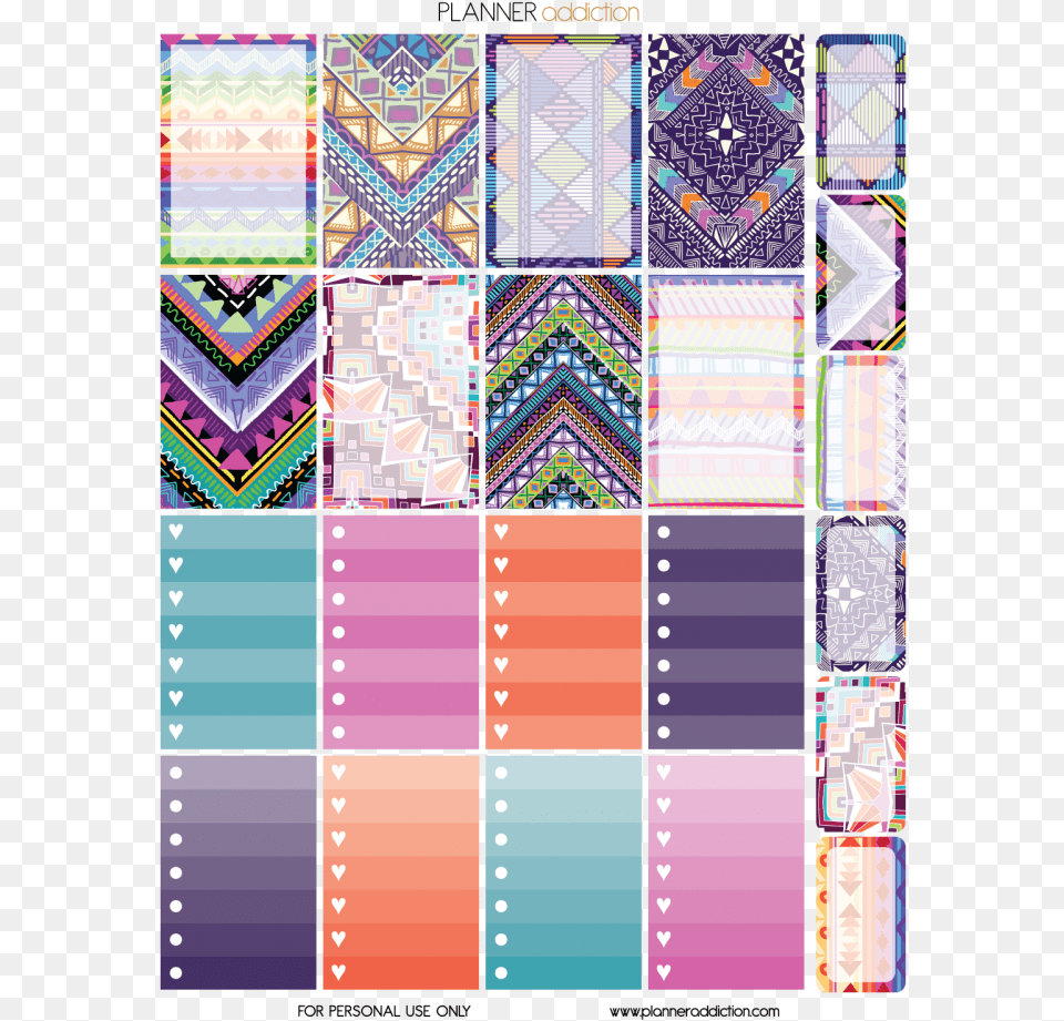 Sticker, Art, Pattern, Collage Free Png Download