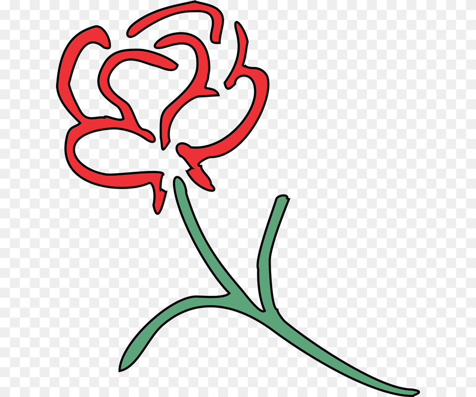 Sticker, Flower, Plant, Rose, Carnation Free Transparent Png