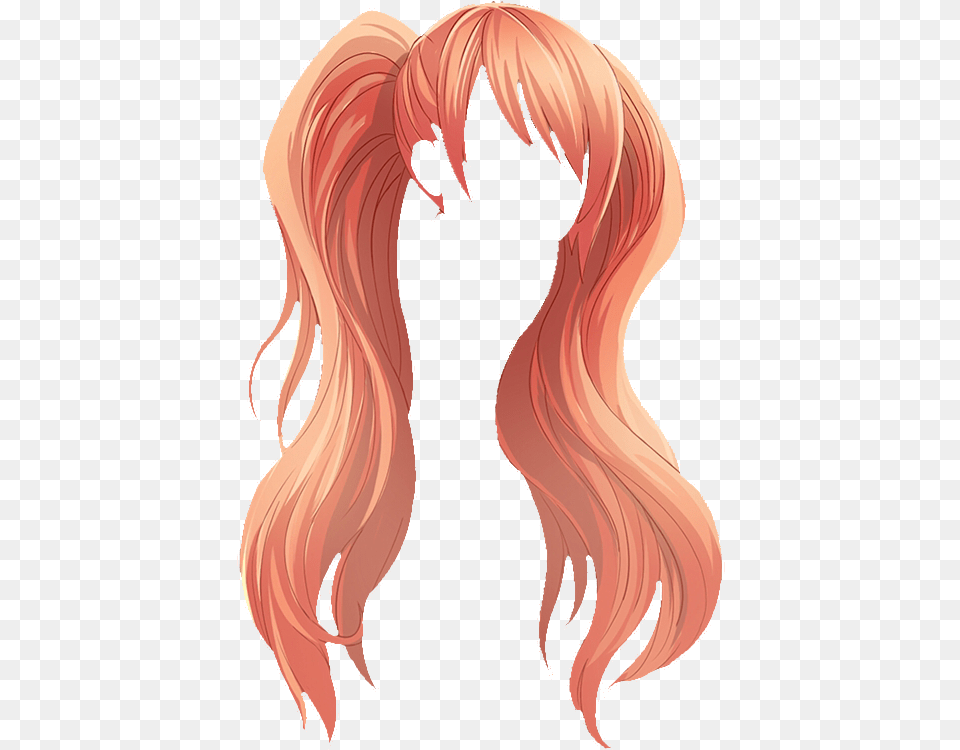 Sticker Anime Hair Animehair Girl Animegirl Animegirlhair Anime Girl Hair, Adult, Female, Person, Woman Png