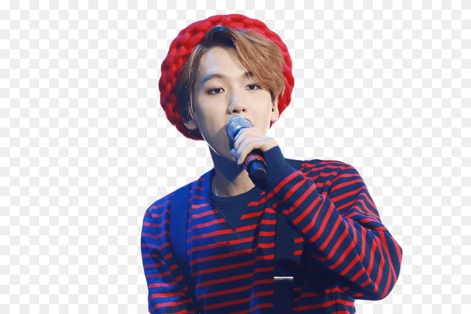 Sticker Baekhyun Exo Boy Freetoedit, Microphone, Electrical Device, Solo Performance, Person Free Transparent Png