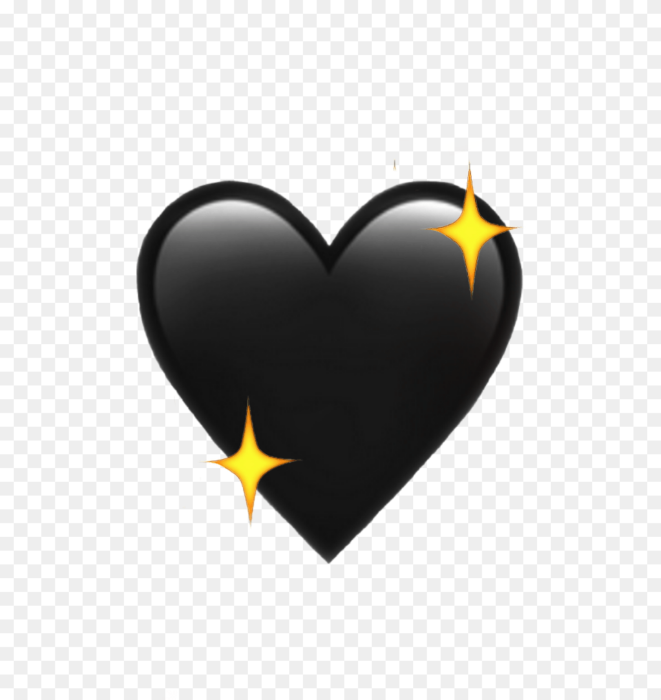 Sticker Black Heart Corazon Negro Depression Heart, Symbol, Logo Free Transparent Png
