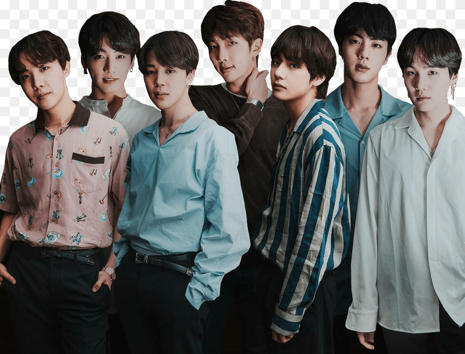 Sticker By Genesis Plasencio Amo A Bts, Shirt, Clothing, Person, People Png