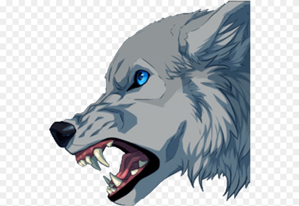 Sticker By Prince Noctis Werewolf, Animal, White Dog, Pet, Mammal Free Png Download