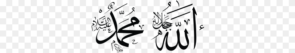 Sticker Calligraphie Islam Arabe Name Of Allah, Handwriting, Text, Blackboard, Calligraphy Free Png