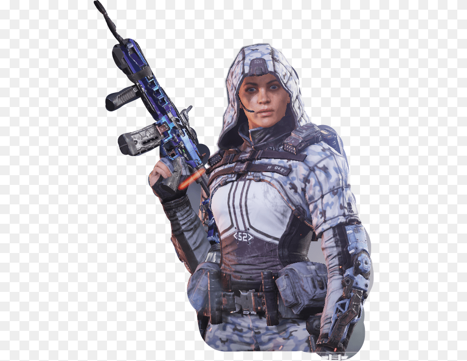 Sticker Callofduty Codmobile Cod Soldier Modernwarfare Call Of Duty Mobile, Adult, Female, Person, Woman Free Png