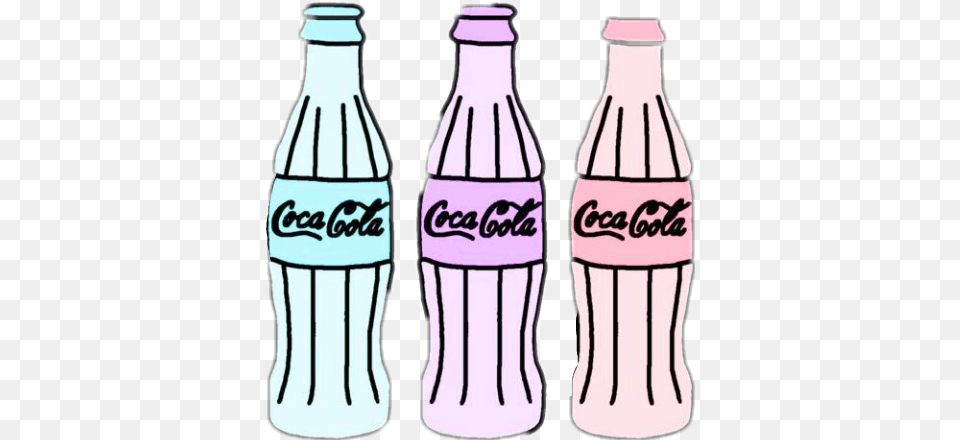 Sticker Cocacola, Beverage, Soda, Coke, Bottle Free Transparent Png