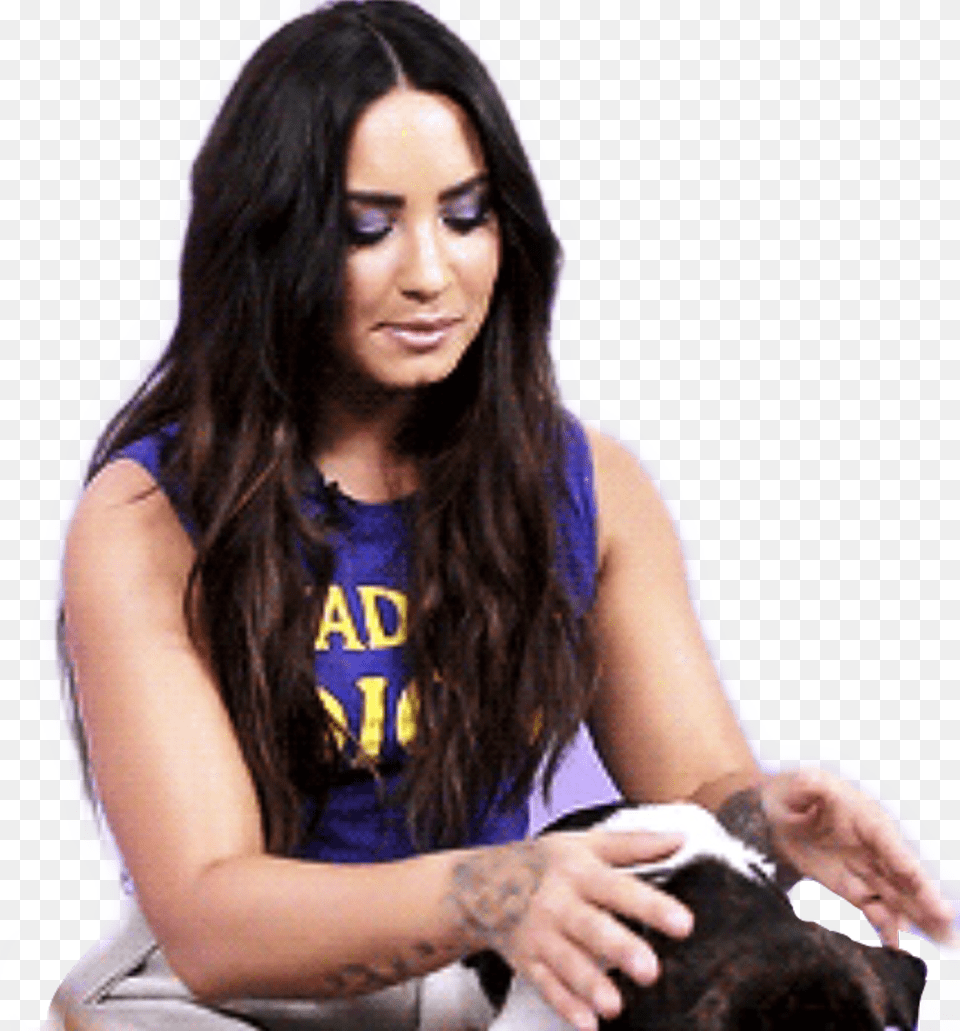 Sticker Demi Lovato Demilovato Freetoed Girl, Adult, Person, Woman, Female Png Image