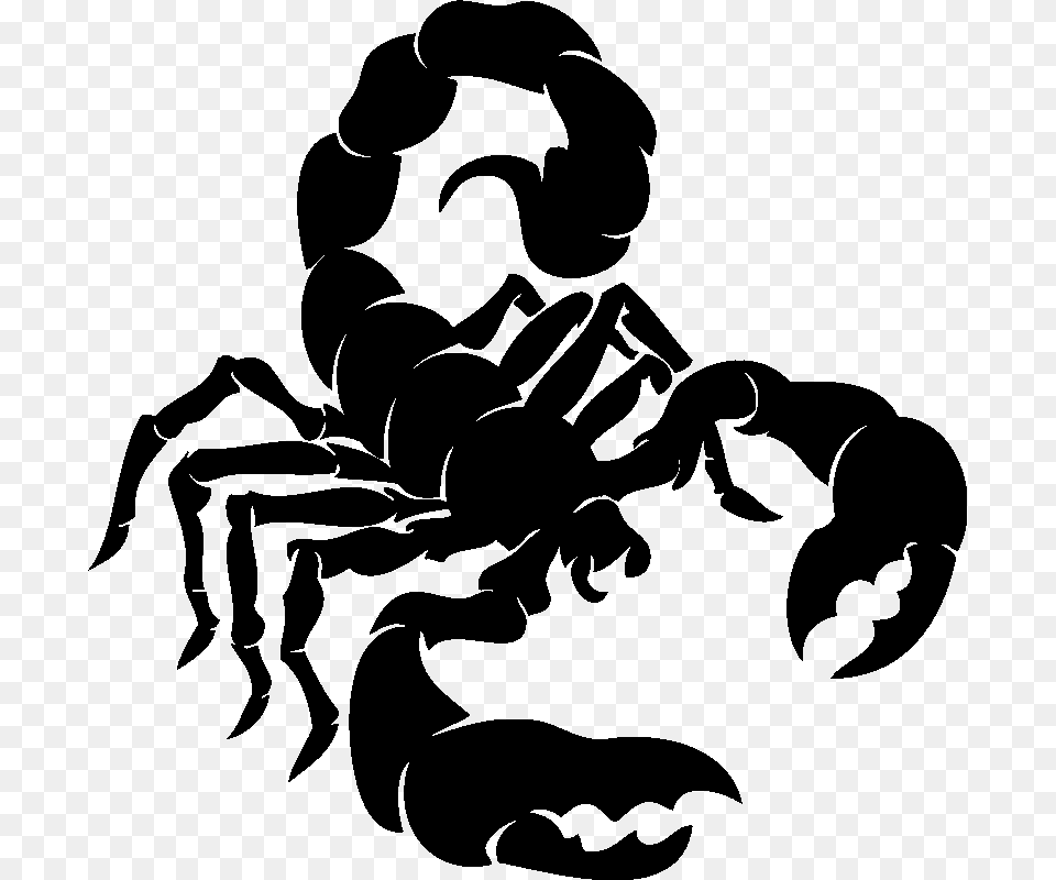 Sticker Design Scorpion Ambiance Sticker Si 0019 Scorpion Clipart, Stencil, Electronics, Hardware, Baby Png Image