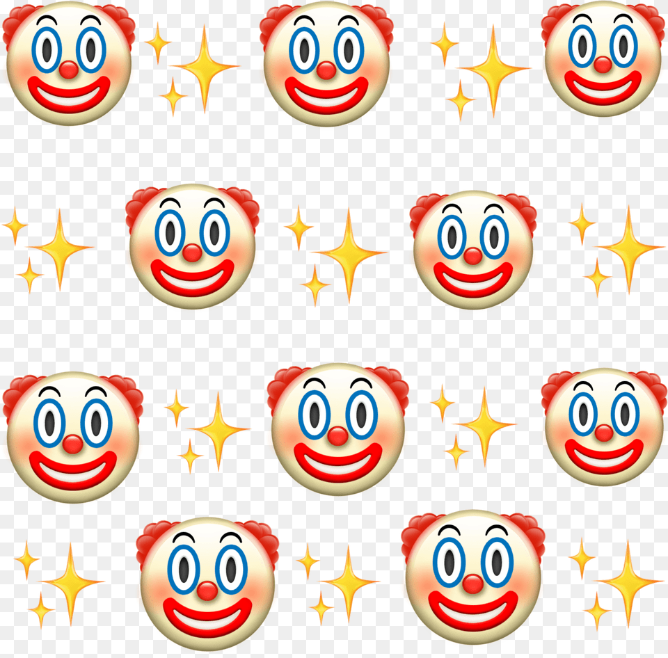 Sticker Emoji Clown Freetoedit Clown Emoji Meme Png Image