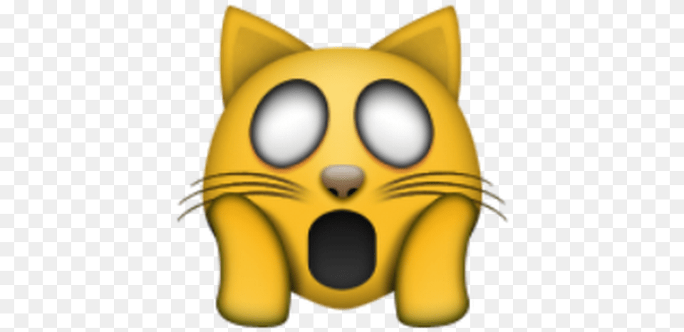 Sticker Emojipedia Iphone World Day Omg Cat Emoji, Animal, Pet Free Png Download