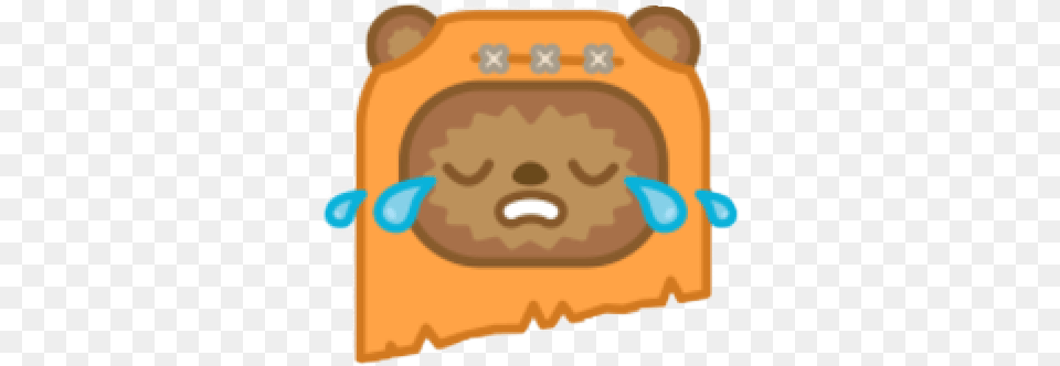 Sticker Ewok Cryemoji Cute By Makulala Ewok Emoji, Bathroom, Indoors, Room, Toilet Png Image