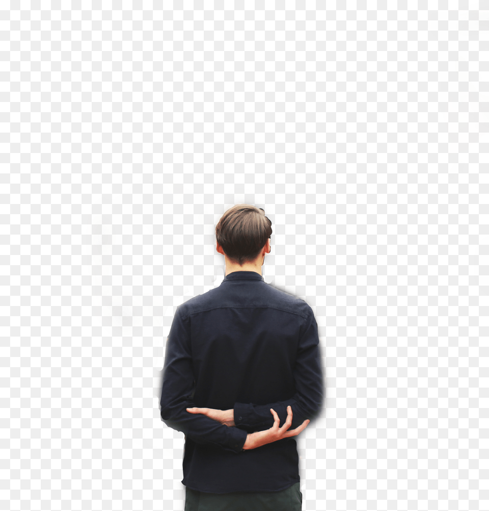 Sticker Freestickers Stickers Man Back Standing Standing, Adult, Sleeve, Person, Male Free Transparent Png