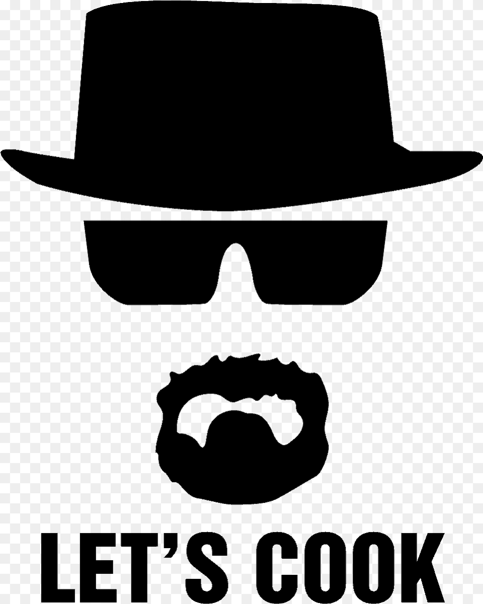 Sticker Frigo Let S Cook Breaking Bad Ambiance Sticker Let39s Cook Breaking Bad, Clothing, Hat, Cowboy Hat, Face Free Png