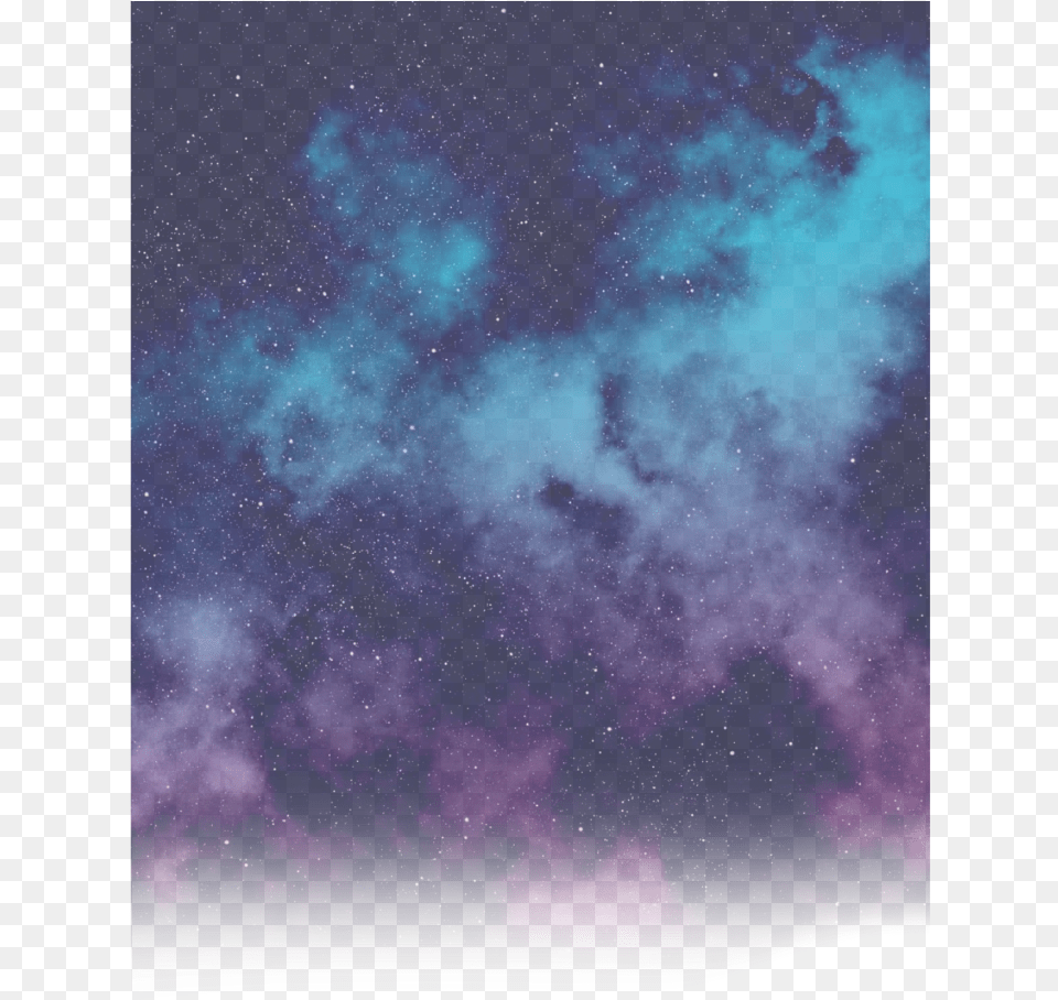 Sticker Galaxy Dark Galaxia Blue Purple Stars Night, Nature, Outdoors, Astronomy, Nebula Png Image