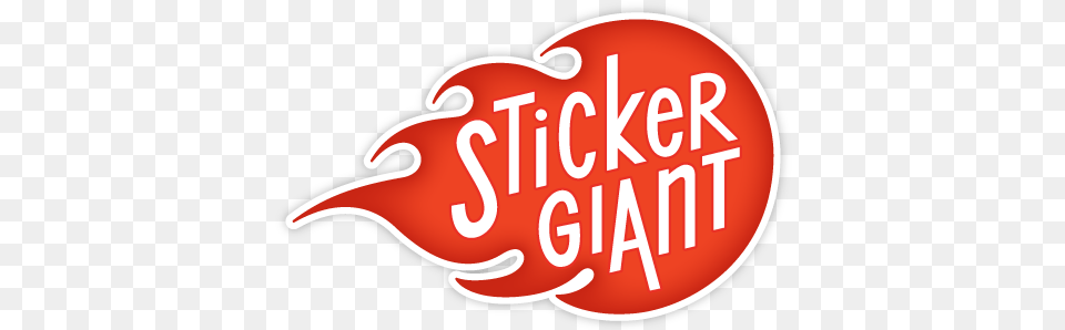 Sticker Giant Logo Sticker Giant, Food, Ketchup, Text Free Png Download