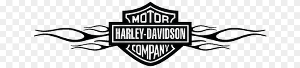 Sticker Harley Davidson Flaming 3 Double Harley Davidson, Logo, Symbol, Badge, Emblem Free Png