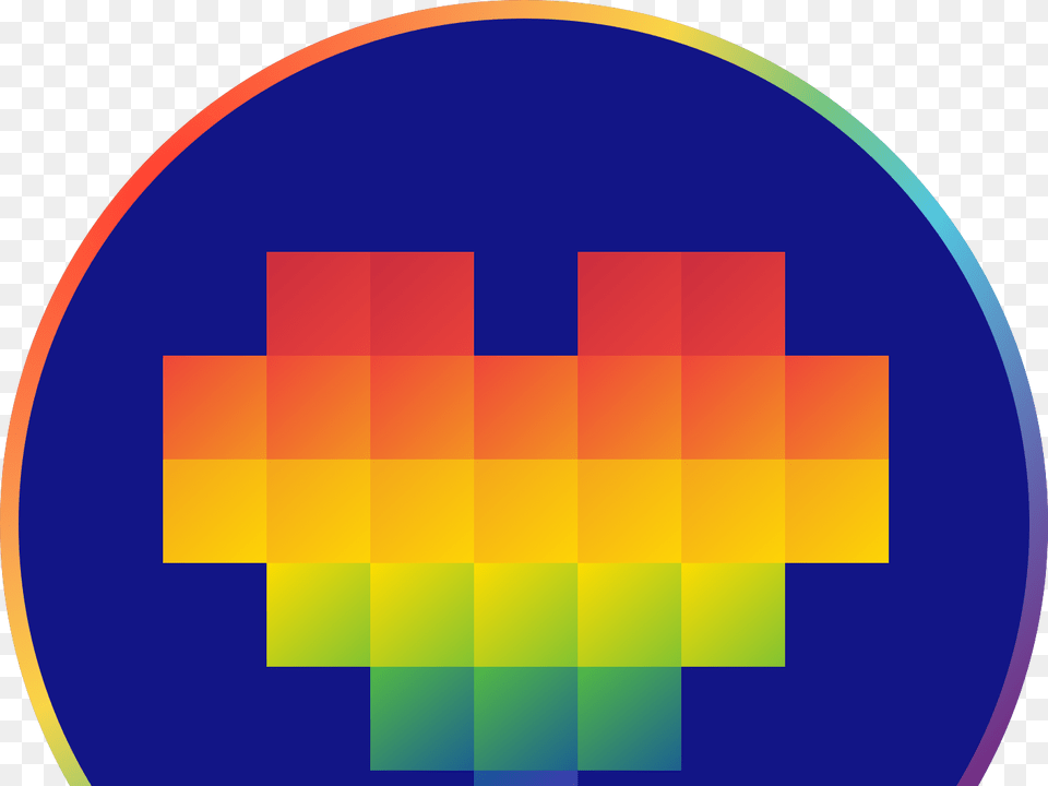 Sticker Heart Design Branding Vector Illustration Sticker Circle, Chart Free Png Download