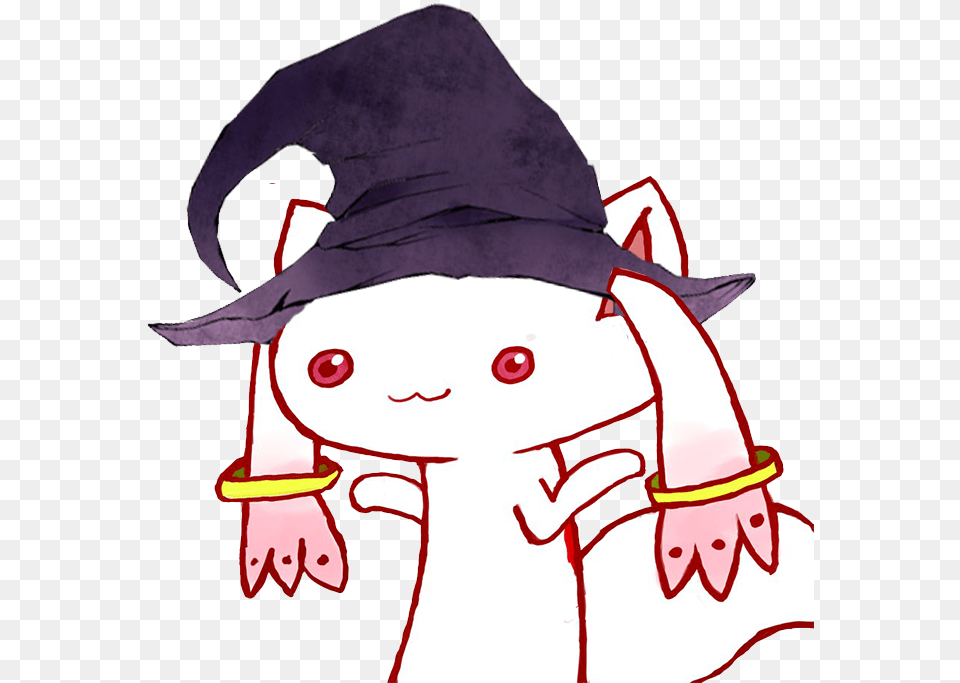 Sticker Kikoojap Kyubey Incubator Magic Kyubey I Dont Fucking Know, Clothing, Hat, Baby, Person Png