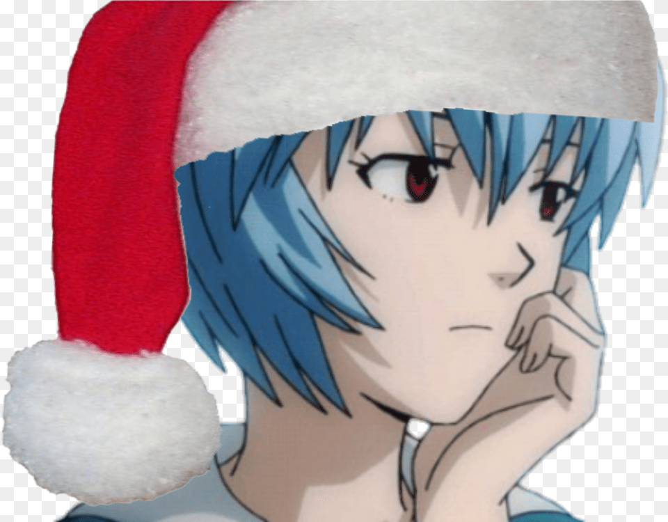 Sticker Kikoojap Rei Ayanami Evangelion Nge Pensif Imagenes De Evangelion Ayanami, Book, Comics, Publication, Adult Free Png