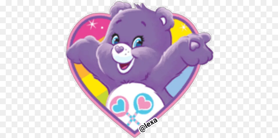 Sticker Maker Care Bears Happy Free Png