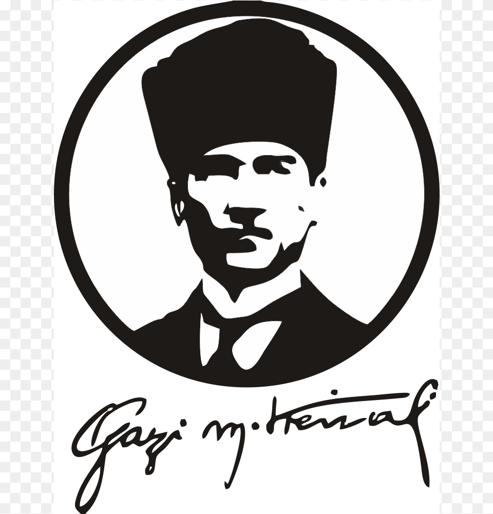 Sticker Masters Mustafa Kemal Atatrk Sticker Mustafa Kemal Atatrk Pop Art, Stencil, Handwriting, Text, Face Png Image