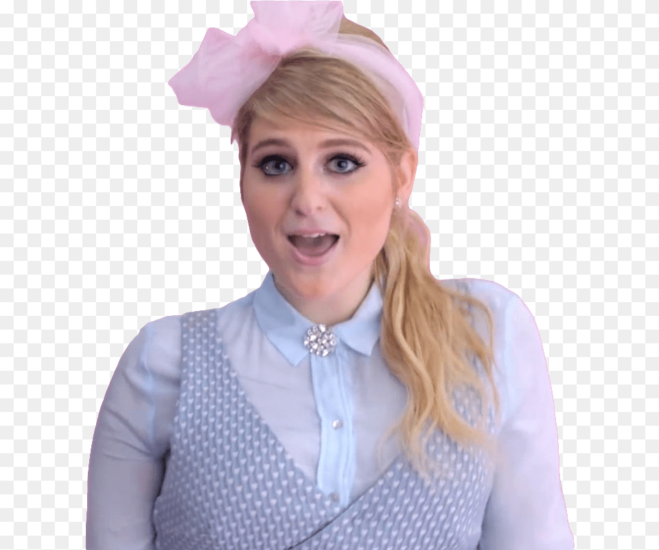 Sticker Meghantrainor Meghan Trainor Funny Memes, Adult, Face, Female, Head Free Transparent Png