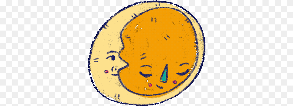 Sticker Moon Gif Sticker Moon Sun Discover U0026 Share Gifs Salvation Army Home League, Art, Painting, Baby, Person Free Png