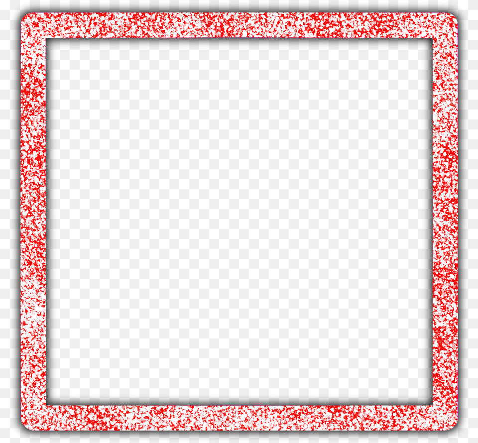 Sticker Neon Square Red Freetoedit Frame Border Picture Frame, Home Decor, Blackboard Png Image