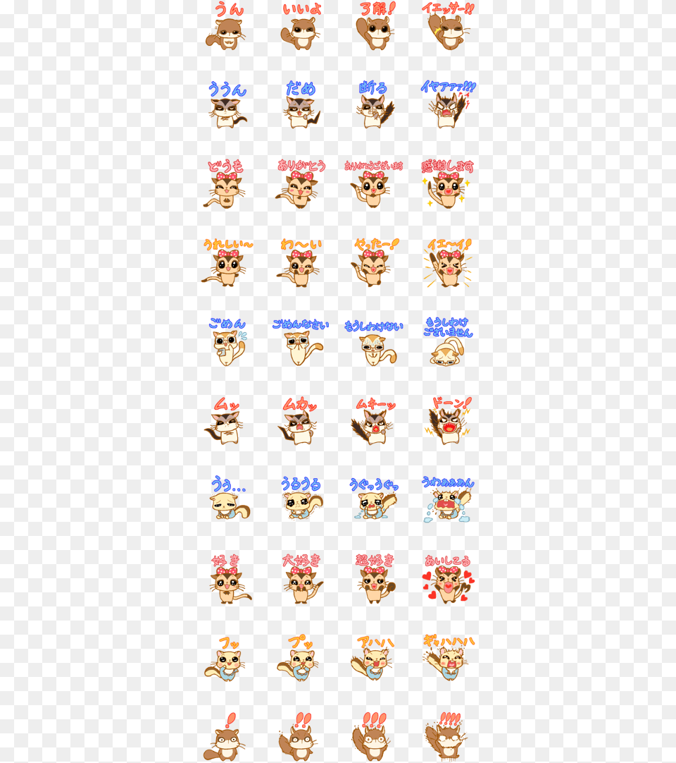 Sticker Of Flying Squirrel Every Single Pokemon, Person, Face, Head, Text Png Image