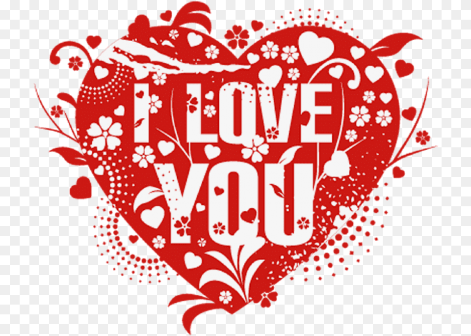 Sticker Of I Love You, Heart, Art Png