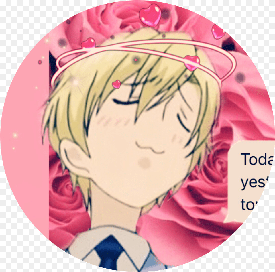 Sticker Ohshc Ouran By Monochrome Girly, Book, Comics, Publication, Baby Png Image