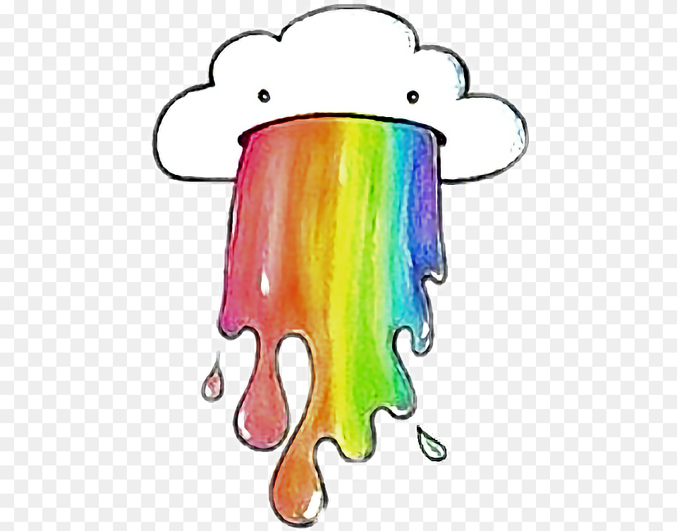 Sticker Rainbow Photos Download Jpg Gif Raw Tiff Easy Cute Drawings, Cup, Art, Animal, Sea Life Free Png