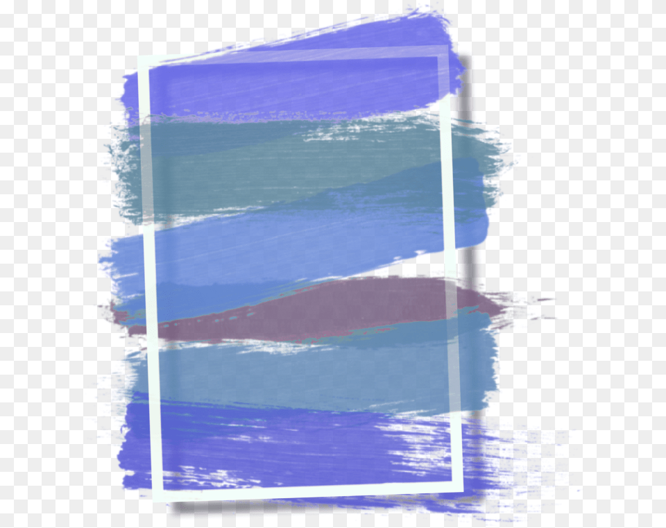 Sticker Rectangle Frame Aesthetic Aesthetictumblr Tumbl Blue Background Hd Paimt, Art, Sea, Outdoors, Nature Png Image