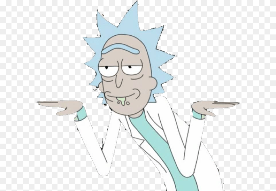 Sticker Rickandmorty Rick Morty Ricksanchez Mortysmith Rick Get Schwifty Gif, Person, Face, Head, Cartoon Free Png