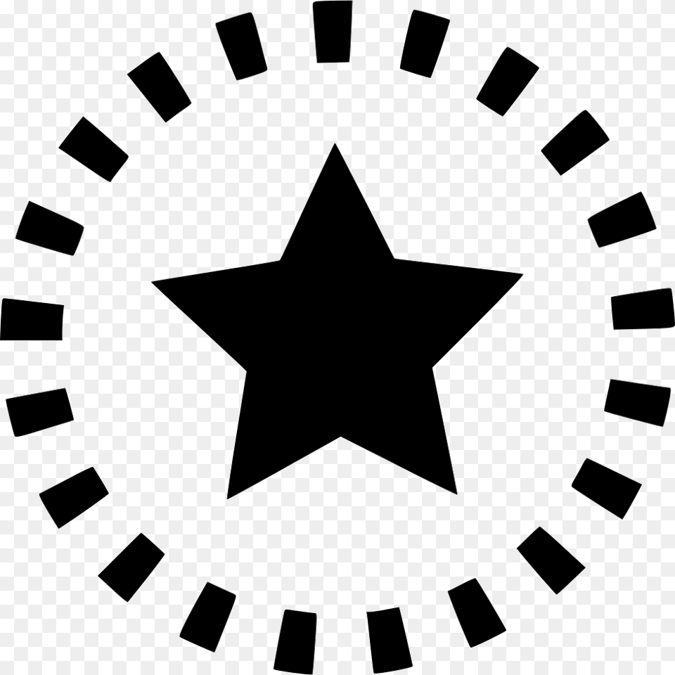 Sticker Star Start Now Icon, Star Symbol, Symbol, Ammunition, Grenade Free Png Download