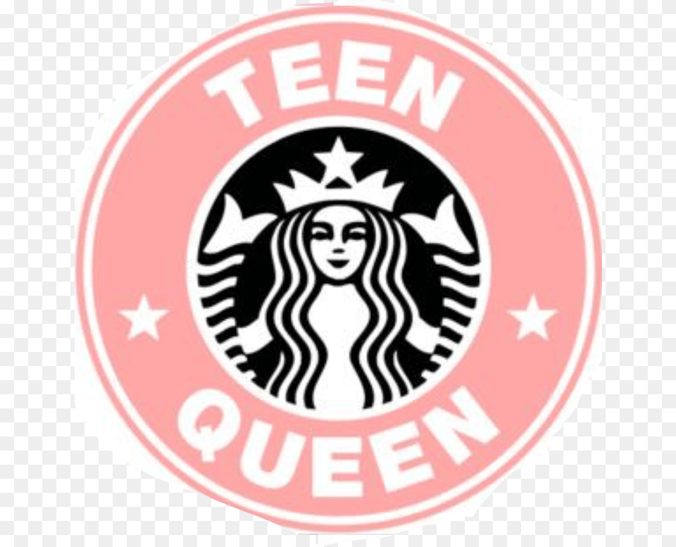 Sticker Starbucks Teens, Logo, Emblem, Symbol, Face Free Png Download