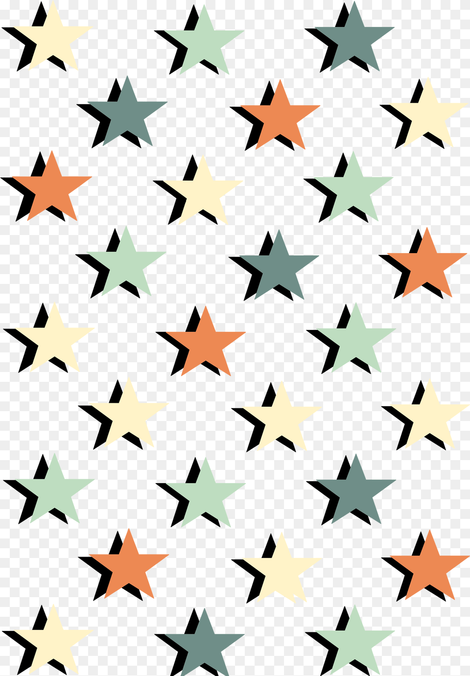 Sticker Stars Overlay Background Aesthetic Star Background Vsco, Star Symbol, Symbol, Flag Free Png Download
